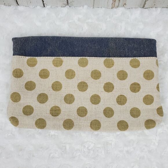 Tulu Ramona Clutch Purse Coral Polka Dot - Picture 2 of 9